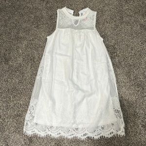 White lace dress - Size 3/5 or Women’s 0